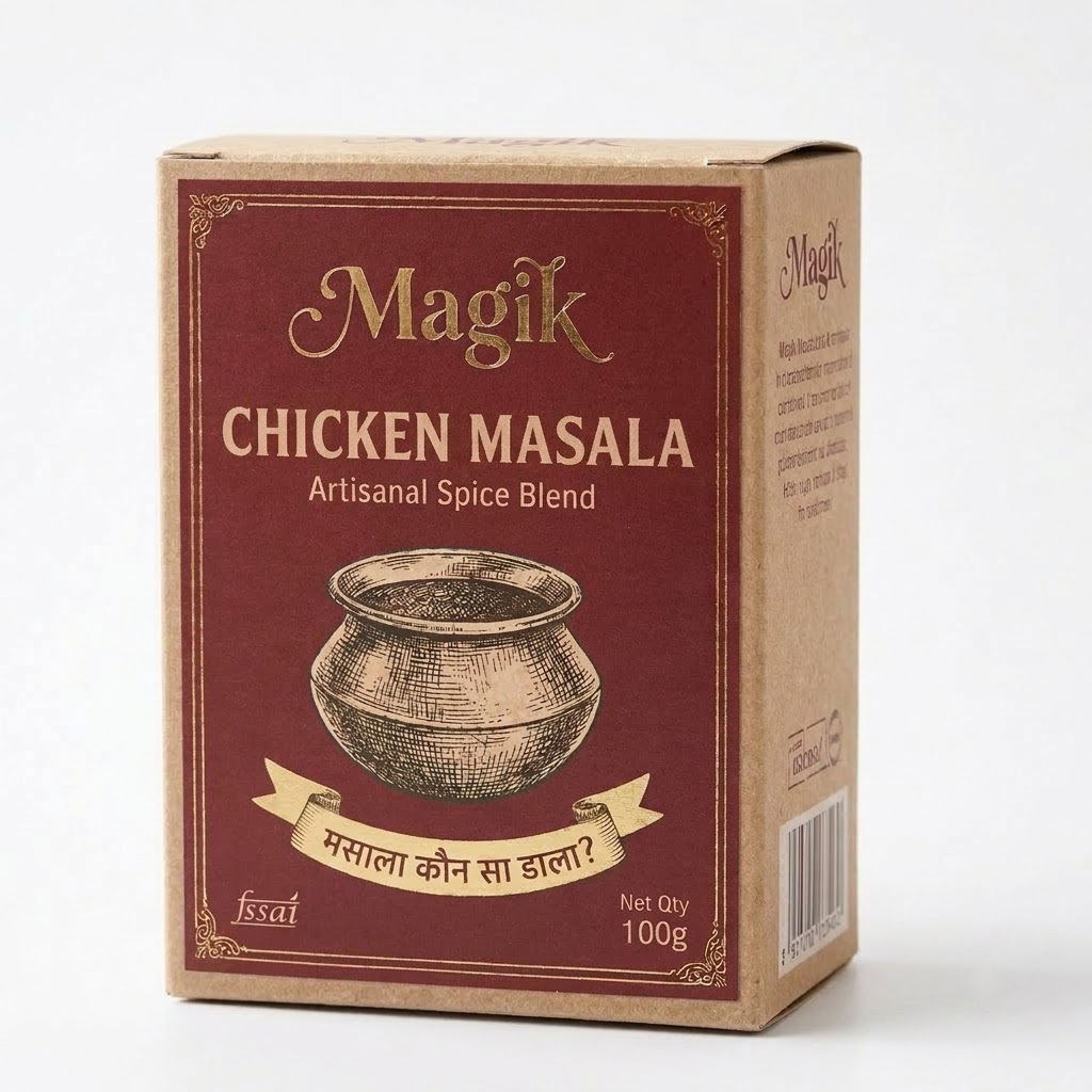 Magik Chicken Masala 100g Kraft Box